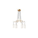 Classic Chandelier VIOKEF ELENOR 4232000 6xE27 - Lampbroker