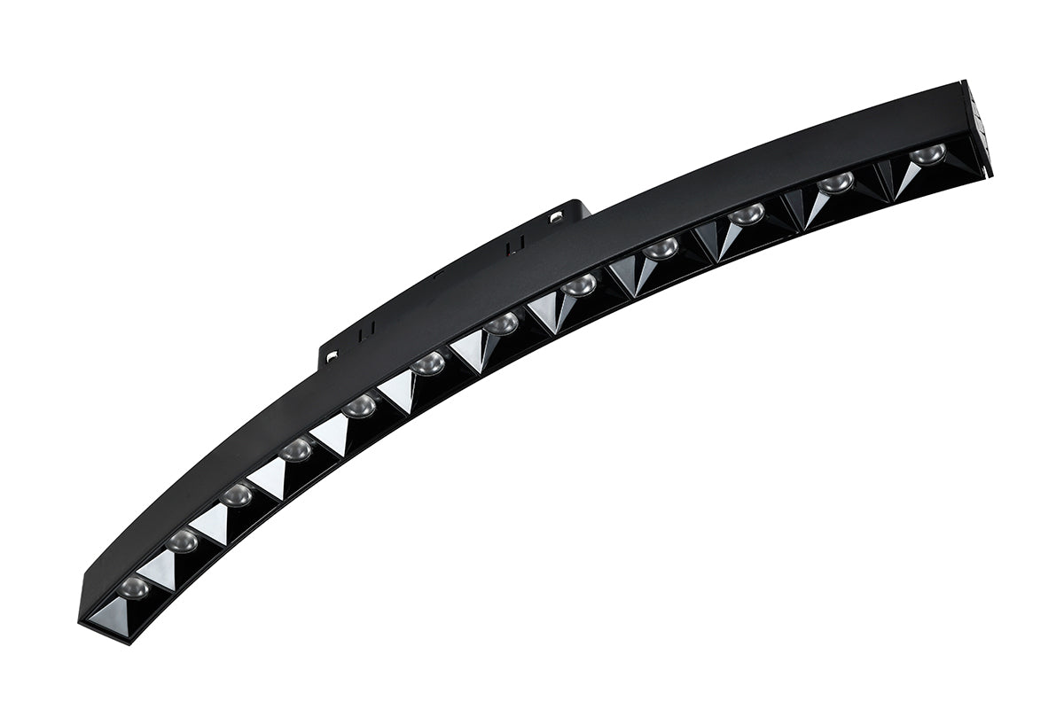 Magnetic Curvy Track Rail 48V DC