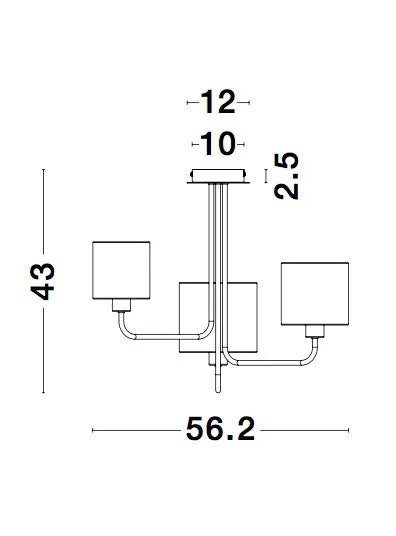 Modern Pendant Lamp BITONTO NOVA LUCE