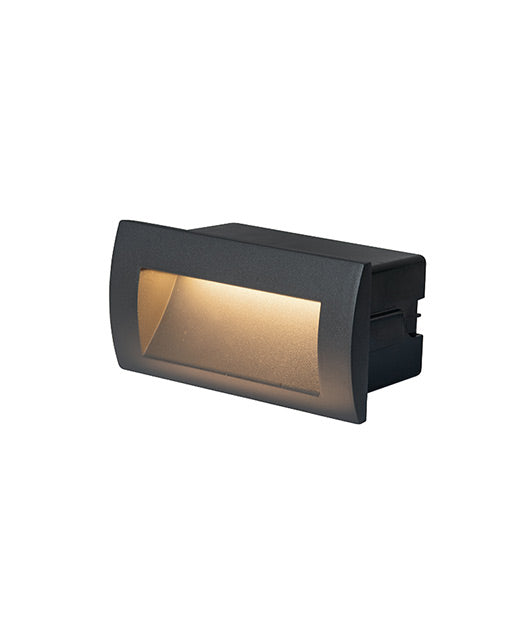 LED Outdoor Garden RECESSED Wall  Step Light  ZAMBELIS IP65