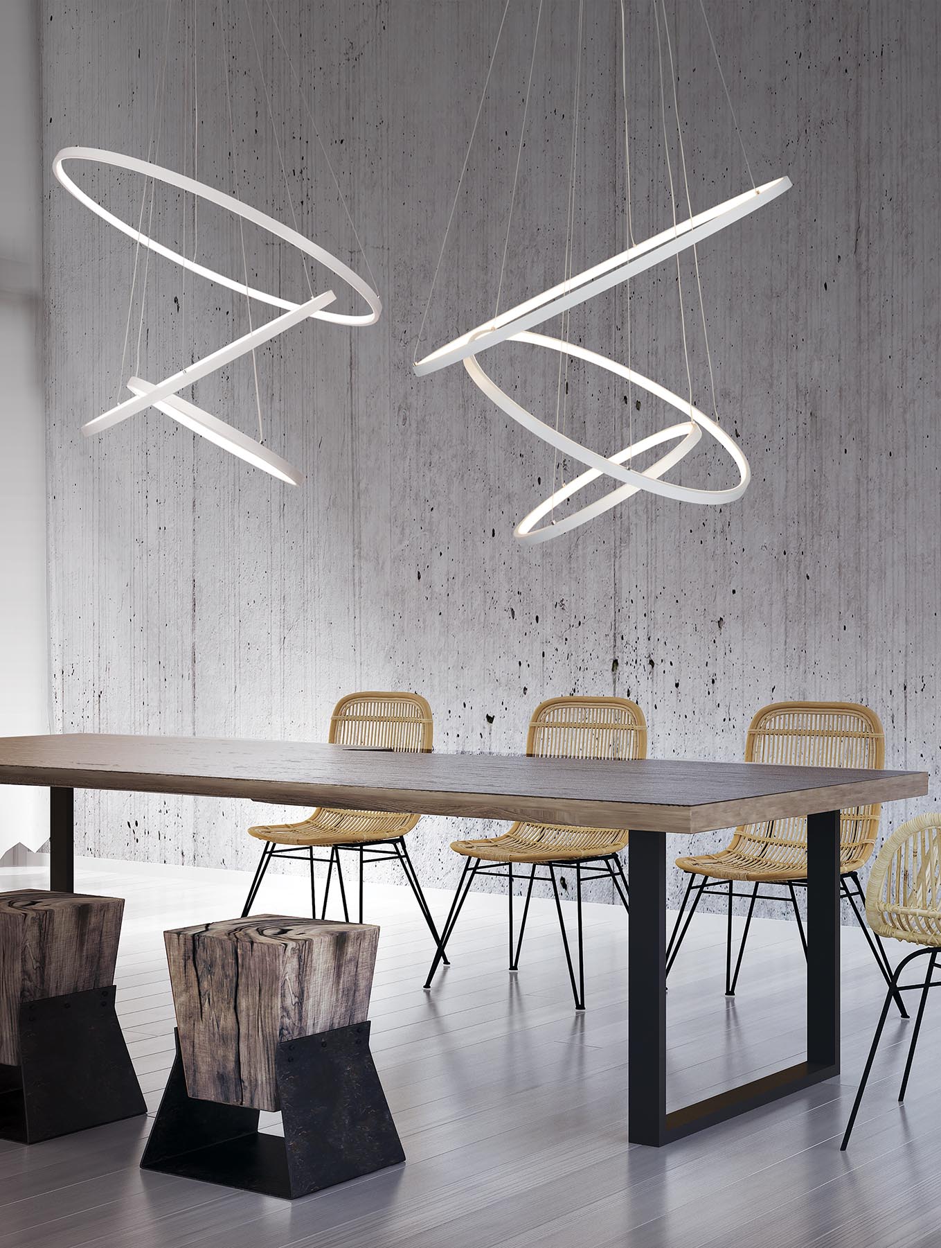 LED Modern Pendant Lamp ZAMBELIS