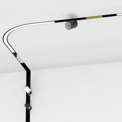 Magnetic  track NOVELTIES STORM for surface/trimless Petridis Lighting