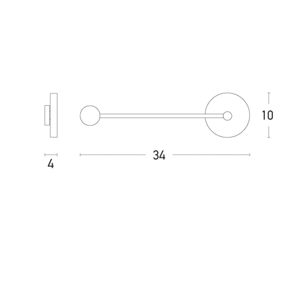 LED Modern Wall Lamp   ZAMBELIS