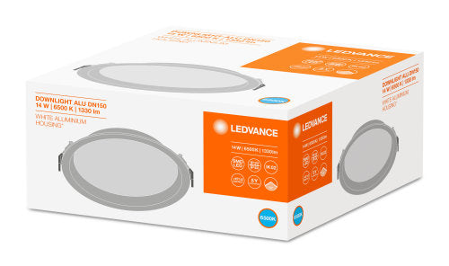 DOWNLIGHT ALU 150 14 W 6500 K IP44/IP20 WT Ledvance