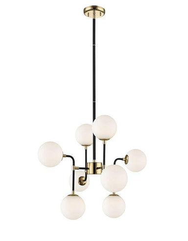 Modern Chandelier VIOKEF HARIET 4202900 8xG9 - Lampbroker