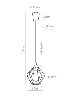 Modern Ceiling/Pendant  Lamp E27 TK Lighting