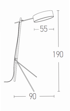 Modern Floor  Lamp  ZAMBELIS