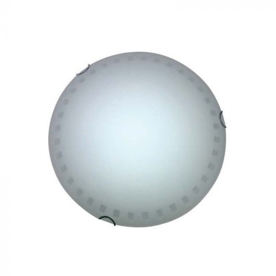 CLASSIC CEILING LAMP LUMA LIGHTING GLASS WHITE D23