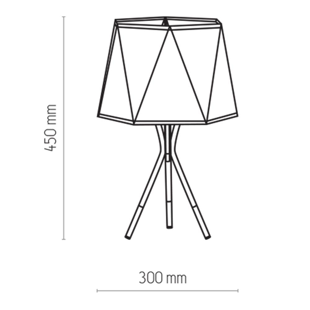 Modern Ceiling/Table Lamp 1xE27 TK Lighting