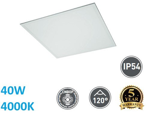 LED Panel 600/600mm IP 54 GTV Poland