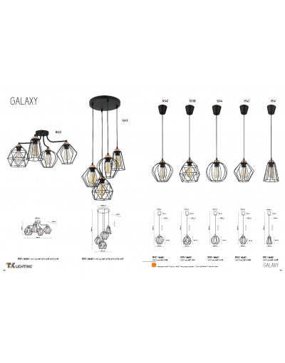 Modern Ceiling/Pendant  Lamp E27 TK Lighting