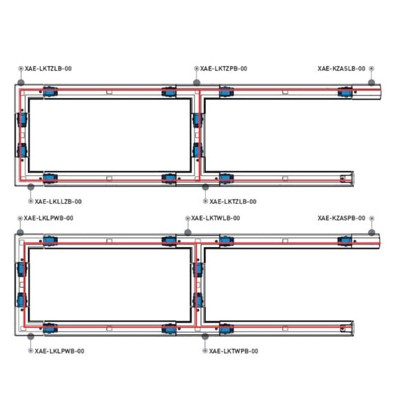 Track X-RAIL 3 phase, 220-240V, IP20 GTV Poland