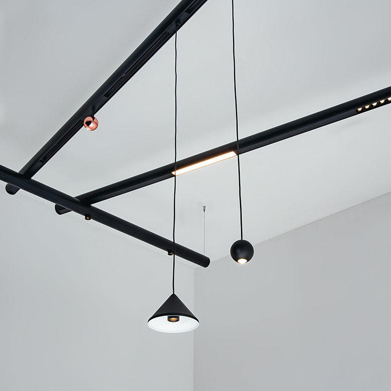 Suspended Track Lighting